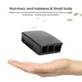 thumbnail image 3 of ABS Case Enclosure Box Black White Fits for Raspberry Pi 4B Protective Shell Box, 3 of 8