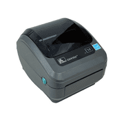 Zebra GX430d Direct Thermal Monochrome Desktop Label Printer - W/ Power Supply