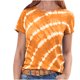 thumbnail image 1 of Blusa de manga corta con cuello redondo y estampado informal de verano para mujer Pompotops ulkah937129, 1 of 1
