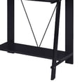 thumbnail image 4 of Writing Desk with V Shaped Frame Black - Saltoro Sherpi, 4 of 5