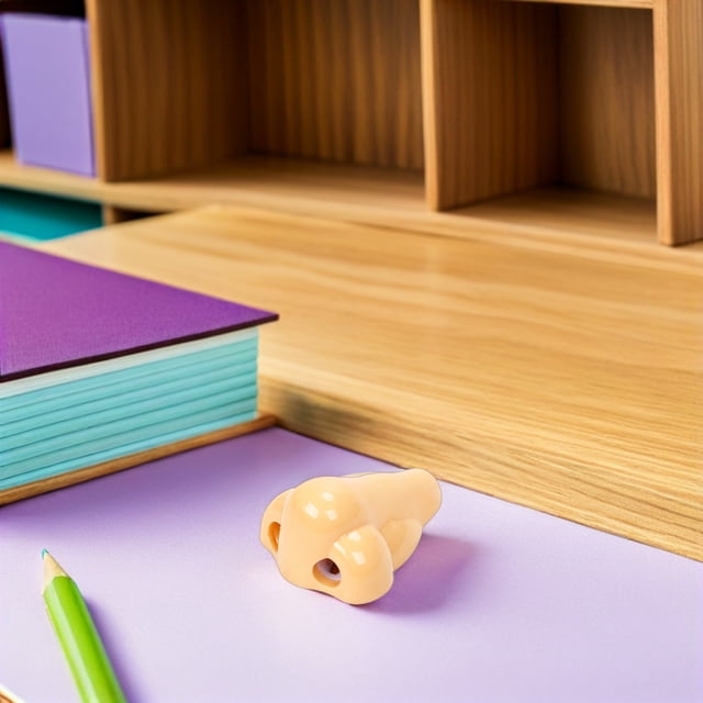 TABLETREANDS 10Ud Sacapuntas En Creativa Color Amarillo Para Uso Escolar