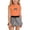Orange, variant on Girls Summer Outfit Sets, Cute Sleeveless 2 Piece School Kids Clothing Sets Green Size 2-3T