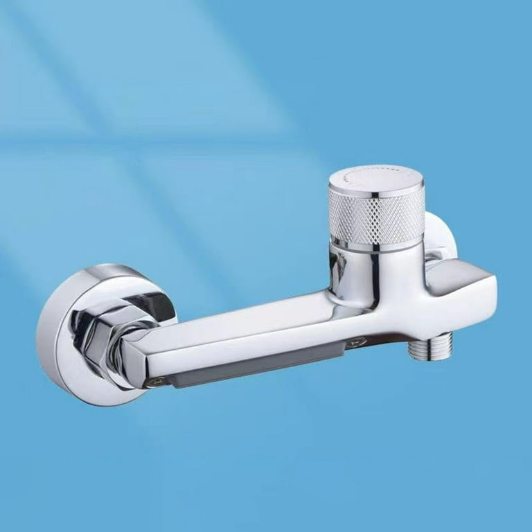 Duscharmatur Wall Mounted Shower Fitting For Bath Faucet With Thermostat  Control Valve, Twin Outlet Mixer Tap, And High Quality Bathroom Set From  Phonpa, $51.14