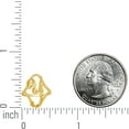 thumbnail image 2 of 10k Yellow Gold Womens Letter Name Personalized Monogram Initial Y Ring 20.5x2.00mm Wide Size 8 Ring for Women, 2 of 2