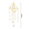 thumbnail image 2 of Crystal Windchimes Ornament Lighting Ball Home Hanging Pendant Decor (C), 2 of 8