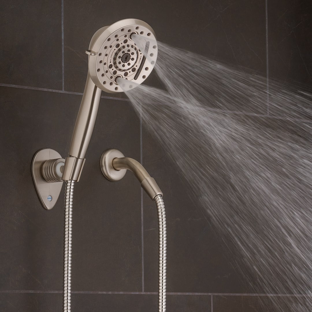 ETL 51479 1.8 GPM Powerblast RV Brushed Nickel Shower Head