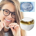 thumbnail image 5 of Clear Orthodontic Retainer Storage Box | Portable Denture Case for Invisible Braces | 9.5 x 9.5 x 6.9cm ABS Plastic Container | Holds Teeth Aligners & Retainers | Compact & Discreet Design, 5 of 5