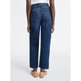 thumbnail image 3 of Free Assembly Women's Midrise Relaxed Ankle Jeans, 27.5" Inseam Sizes 0-18, 3 of 5