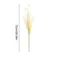 thumbnail image 3 of RYDCOT 1Pcs Colorful Faux Pampas Grass, Fluffy Artificial Bulrush Branches Boho Decor, Filler Tall Pampas Grass Reed Fluffy Stems for Living Room Wedding Decoration, 3 of 6