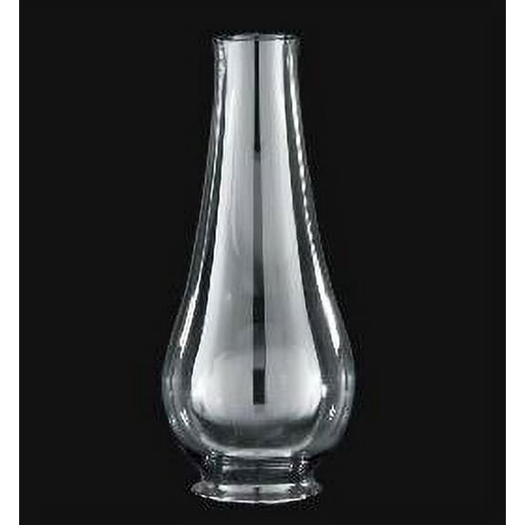 B&P Lamp® 2 3/8" X8 1/4" Lip Fitter Clear Glass Chimney