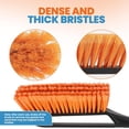 thumbnail image 6 of 27" Snow Brush and Ice Scrapers for Car Windshield, Detachable Snow Scraper with Ergonomic Foam Grip for Cars, Trucks, SUVs Made from Heavy Duty ABS and PVC Brush - Pack of 1 (Orange), 6 of 9