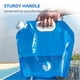 thumbnail image 4 of Water Storage Bag Foldable Bag 2 Pcs 10L Large Capacity with Food Grade Portable No Leakage for Camping Hiking Outdoors, 4 of 5