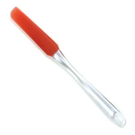 Norpro Silicone Jar Icing Spreading Cake Decorating Spatula In Red Soft