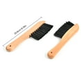 thumbnail image 3 of Wooden Billiard Tables Brush Horsehair Billiards Pool Tables Rail Brush Clean Tool, 3 of 15