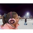 thumbnail image 6 of N'Ice Caps Girls Earmuffs Winter Adjustable Kids Warm Soft Plush Padded Black Sequins, 6 of 6