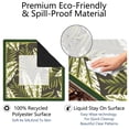 thumbnail image 4 of Palm Leaves Mahjong Mat for Table, 31.5*31.5in Anti Slip American Mahjong Table Cloth, Noise Reduction, Neoprene Mah jongg Mat with Carrying Bag & 3 Dices, Mahjong Set Gift, Board Tile Games Mats, 4 of 7