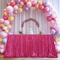 thumbnail image 2 of Mantel de lentejuelas Poise3eHome, color rosa intenso, 228 x 335 cm, rectangular, 2 of 7