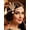 Gold, variant on 1920s Flapper Headpiece Rhinestones Flapper Headband Roaring 20s Hair Accessories for Women (, size)