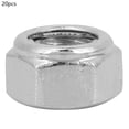 thumbnail image 1 of Yazoeia 20pcs Metal Fine Thread Locknut Lock Nuts Assortment Vehicle Furniture Fasteners Kit (M5) GY228-10122, 1 of 7