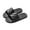 Black, variant on Tuobarr Womens Slides Women's Flat Shoes Ladies Beach Sandals Summer Non-Slip Causal Slippers Black US Size 10.5