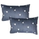 thumbnail image 1 of Juego de 2 fundas de almohada para cama tamaño queen con estampado de sobres con cierre de cola, funda de almohada para decoración del hogar, 1 of 5