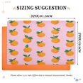 thumbnail image 6 of Yayeee Doormat for Inside 20"x32" Absorbent Low-Profile Washable Non-Slip Rubber Backed Entryway Rug, Cartoon Oranges, 6 of 8