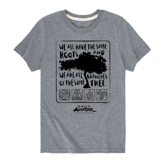 Avatar - The Last Airbender - Same Roots Short Sleeve Graphic T-Shirt