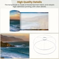 thumbnail image 4 of Linen Drum Lampshades Coastline Central California Dusk 13"x13"x10" Light Shade for Table Lamps Floor Lamp Shades Lampshade Replacement Assembly Required, 4 of 8