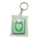 thumbnail image 1 of Mini llavero de papel con forma de libro del Arca, llavero religioso, bolso, decoración para coche Verde, 1 of 5