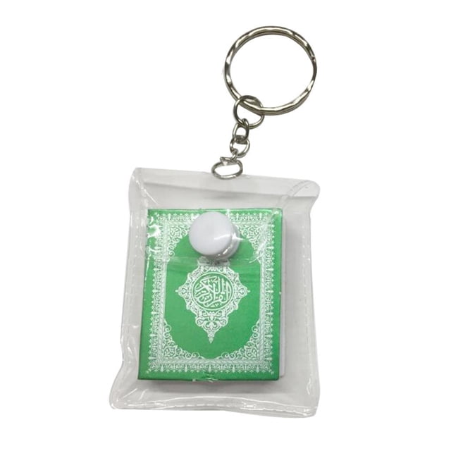 Llavero Sunnimix llavero llaveros Corán de Papel Real Religionsbuch Musulmán Verde