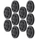 thumbnail image 4 of Juego de 10 poleas de nailon universales de 95 mm para equipos de fitness y gimnasio, 4 of 15