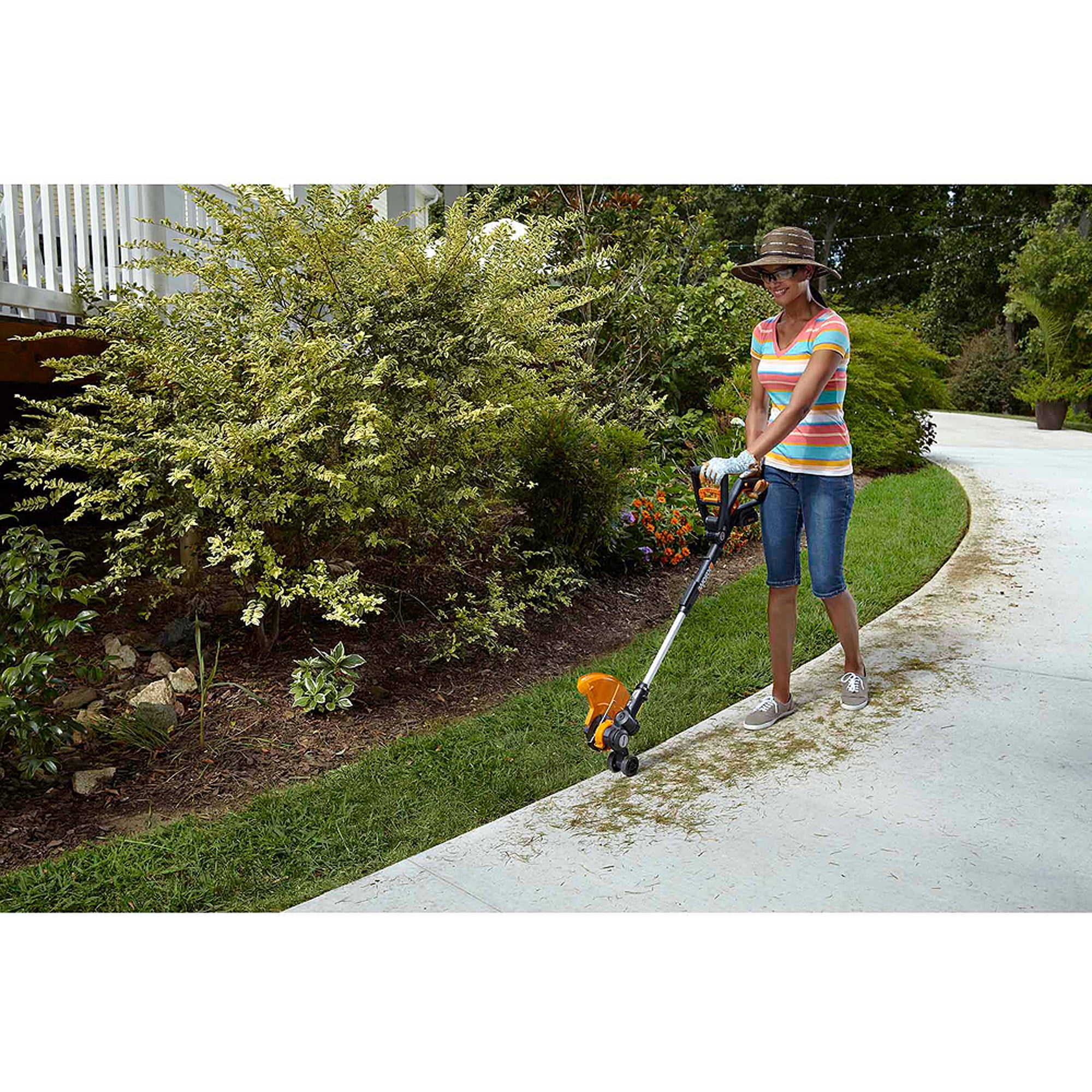 Worx 20-Volt Cordless String Grass Trimmer / Edger, 12-In