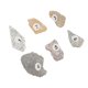 thumbnail image 5 of GOOHOCHY 1 conjunto de piedras de piedra piedras minerales de muestra de muestra de enseña de muestra muestras para la escuela, 5 of 7