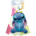 thumbnail image 1 of MINISO Robe de Princesse Disney Stitch Robe d'Anniversaire pour Enfants Robe de Princesse pour Filles Tenue de Fête d'Anniversaire Tendance, 1 of 6