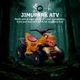 thumbnail image 5 of JIMUPARK 12V Dinosaur Ride on ATV, Four Wheeler Electric Car for Kids, LED Lights, Bluetooth and Microphone Interface, Power Display, Safe Driving, Outdoor Toys for Boys and Girls Ages 1-6,  Yellow, 5 of 9