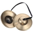 thumbnail image 1 of Cymbal Bell Percussion Instrument Copper Finger Cymbal Bell Tingsha Cymbal Bell, 1 of 8