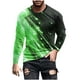 thumbnail image 1 of Blusas y camisas de manga larga y cuello redondo para hombre, camisetas casuales con estampado de moda y cuello redondo, blusas de licra de manga corta para hombre., 1 of 4