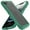 Might Green, variant on For Apple iPhone 16e Hybrid Transparent Rubber with Metal Buttons & Camera Edges Hard TPU Corner Frame Bumper Cover, XPM Phone Case [Might Green]