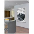 thumbnail image 6 of Marmont Hill "CG Cow" Painting Print on White Wood, 6 of 7