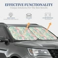 thumbnail image 4 of Haiem Watercolor Tiger Car Windshield Sun Shade (2 Pieces) Foldable Windshield Sun Shade Car Accessories for Truck SUV Pickup-Medium, 4 of 7