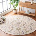 thumbnail image 2 of SAFAVIEH Metro Fernando Floral Area Rug, Ivory/Green, 6' x 6' Round, 2 of 8