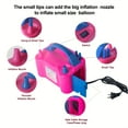 thumbnail image 5 of Dual nozzle electric balloon inflator, automatic inflation, portable and easy to operate, an essential tool for party decorations, 5 of 12