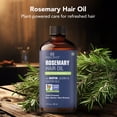 thumbnail image 4 of Botanic Hearth 100% Pure Rosemary Oil For Hair Growth | Infused With Biotin, Jojoba & Castor Oil | Hair Oil Repairs Dry Damaged Hair, Strengthening, Healthier - Hair Tonic, 2.0 fl oz, 4 of 11