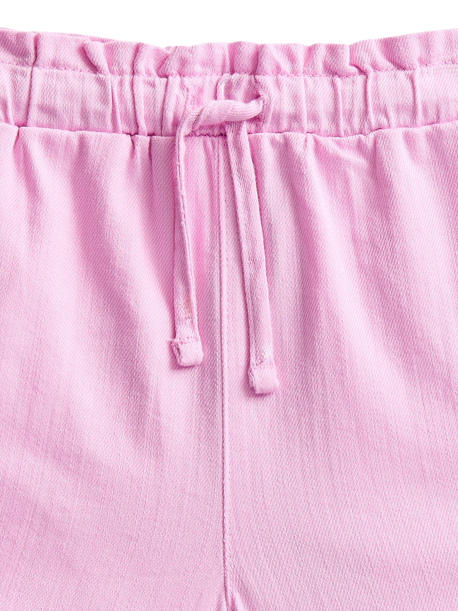 Wonder Nation Toddler Girls Soft Knit Pull On Shorts, Sizes 18M-5T
