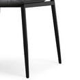 thumbnail image 4 of Simpli Home Savannah Dining Chair (Set of 2) in Grey Linen Look Fabric, 4 of 7