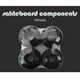 thumbnail image 4 of 4 ruedas de monopatín de poliuretano de 52 mm x 32 mm de alta densidad 8 rodamientos, rojo Afortunado Sencillez, 4 of 5