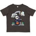 thumbnail image 3 of Inktastic Halloween Trick or Treating Cute Grim Reaper Boys or Girls Toddler T-Shirt, 3 of 5