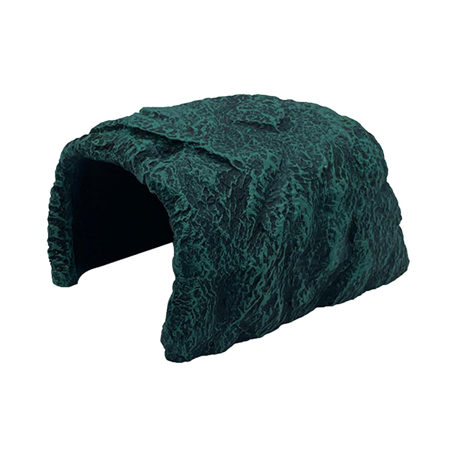 Bothyi Reptile Hideout to Breed Play and Rest Landscaping Decoration Turtle Hide
