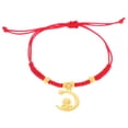 thumbnail image 3 of Pulsera ajustable de hilo rojo hecha a mano con animales del zodíaco chino, pulsera de serpiente de la suerte, amuleto de cumpleaños de Año Nuevo para mujeres y niñas, 3 of 7