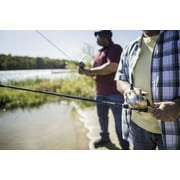 Zebco 33 Gold Spincast Fishing Reel, Size 30 Reel, Silver/Gold